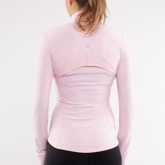 Lululemon Define Jacket sz 6 Heathered Pig Pink/Pig Pink - Picture 2 of 2